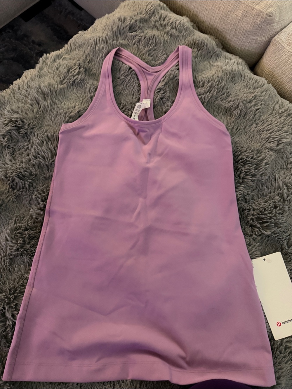 lululemon athletica Lavender Racerback Tank